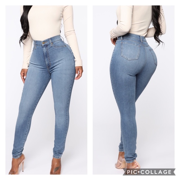 Fashion Nova Denim - Fashion Nova NWT Flex Game Strong High Rise Jeans